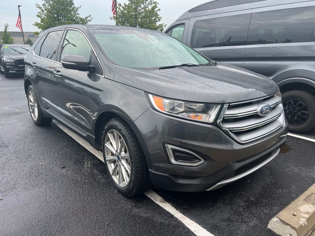 Used 2018 Ford Edge Titanium with VIN 2FMPK4K84JBC23219 for sale in Kansas City