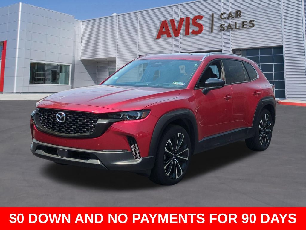Soul Red Crystal Metallic 2025 Mazda CX-50 2.5 S Premium Plus AWD SUV / Crossover All-Wheel Drive 6-Speed Automatic