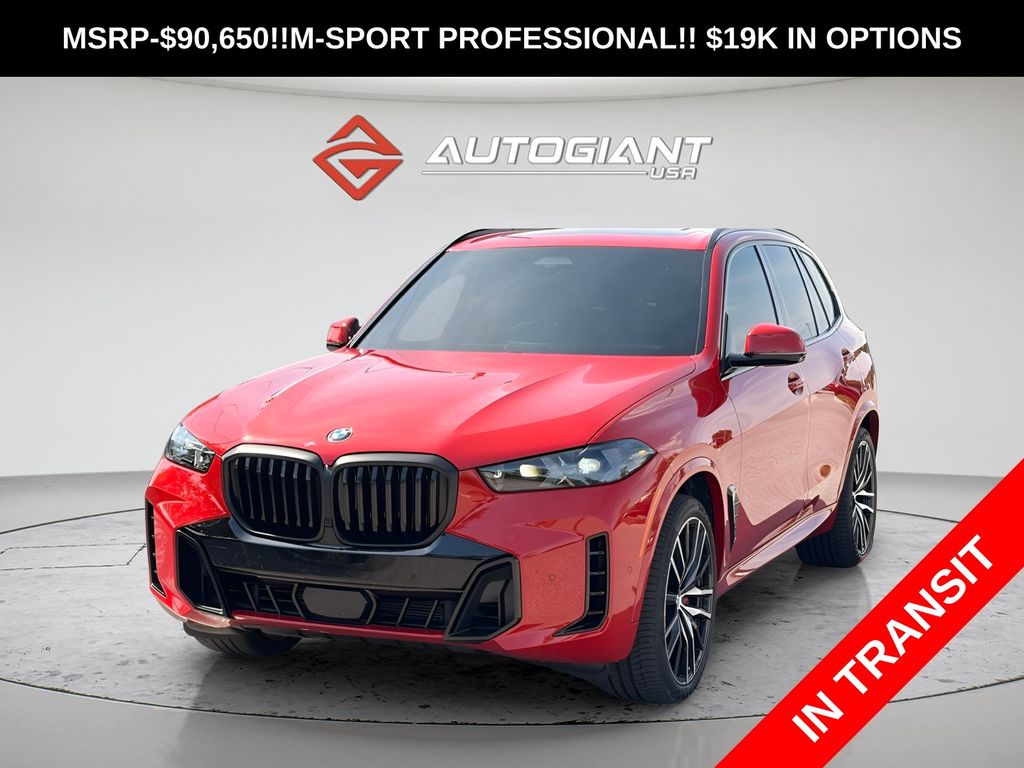 Orange 2026 BMW X5 xDrive40i SUV / Crossover All-Wheel Drive 8-Speed Automatic