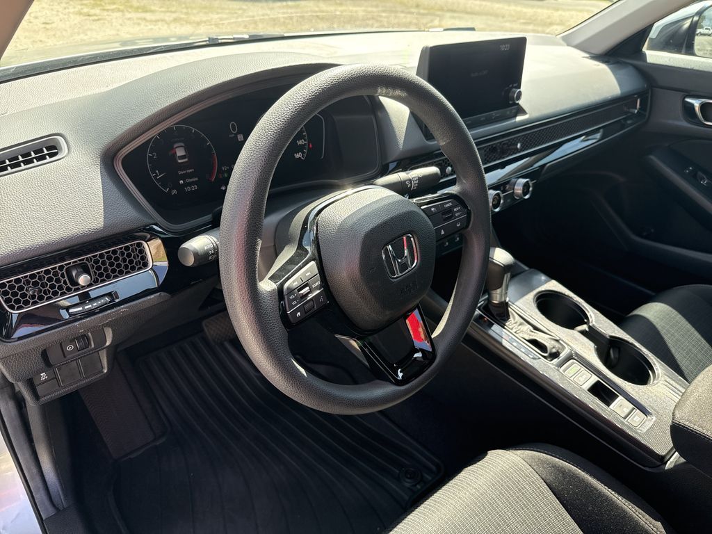 2025 Honda Civic LX Silver at Community Honda