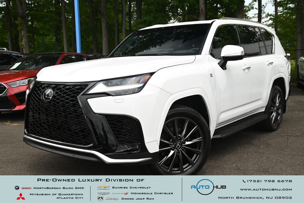 Ultra White 2023 Lexus LX SUV / Crossover All-Wheel Drive Automatic