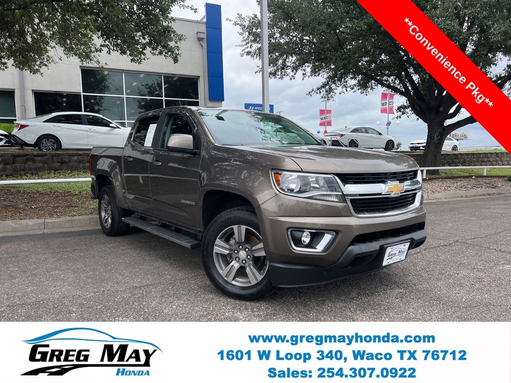 Brownstone Metallic 2017 Chevrolet Colorado LT Crew Cab RWD Pickup Truck 4X2 8-Speed Automatic
