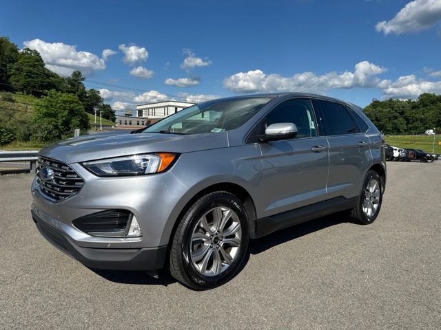 Silver Metallic 2024 Ford Edge SUV / Crossover All-Wheel Drive 8-Speed Automatic