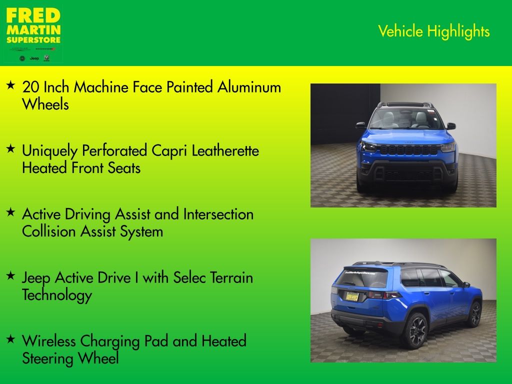 new 2026 Jeep Cherokee car, priced at $43,610