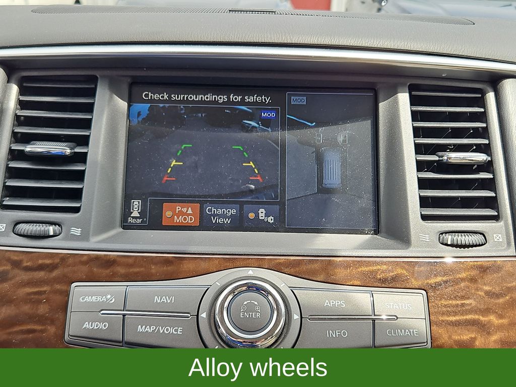2019 Nissan Armada SL Premium w/ Nav Sunroof & 3rd Row Blue at Bob Mills Chevrolet