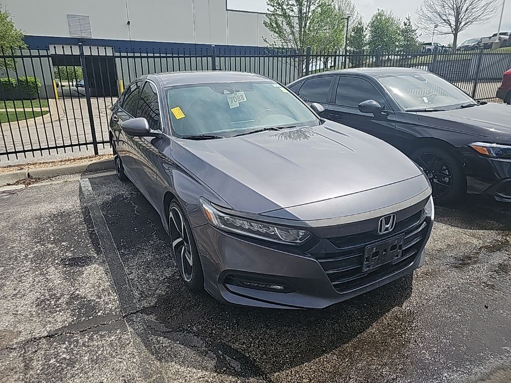 Gray (Modern Steel Metallic) 2020 Honda Accord 1.5T Sport FWD Sedan Front-Wheel Drive Continuously Variable Transmission