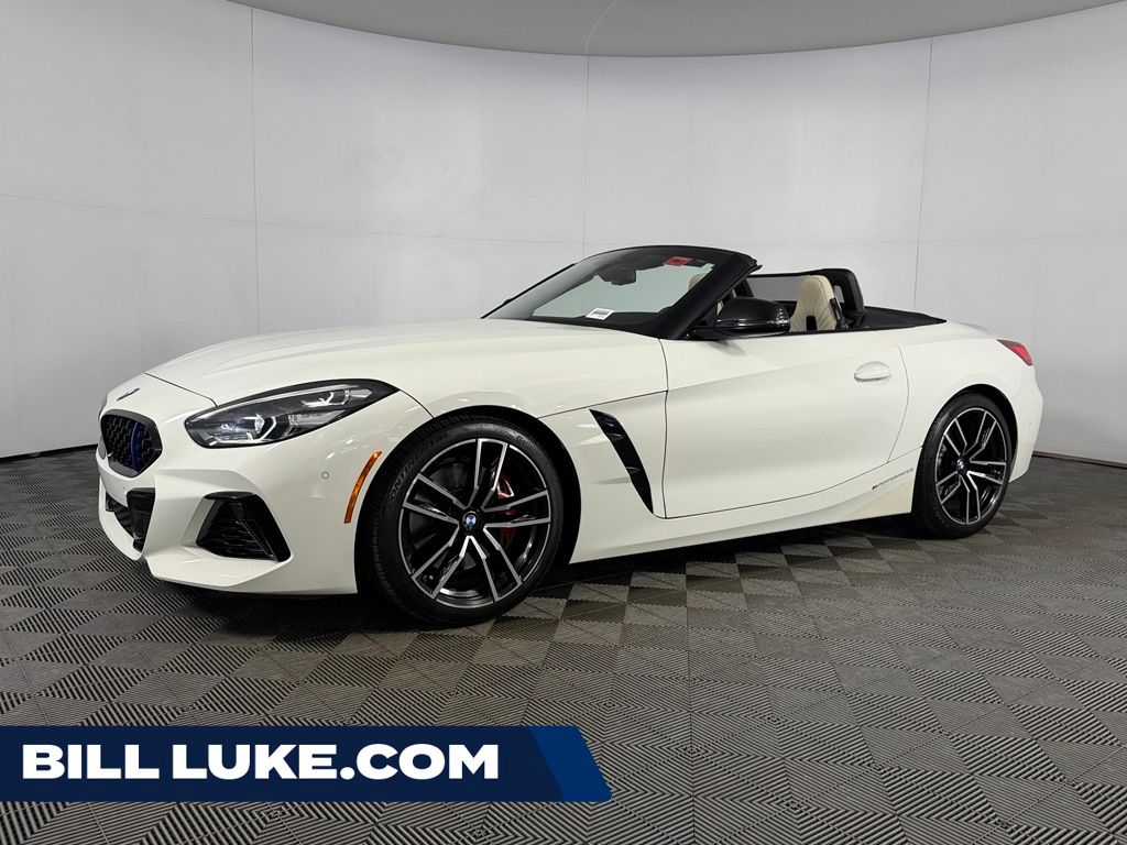 Alpine White 2021 BMW Z4 Convertible Rear-Wheel Drive 8-Speed Automatic