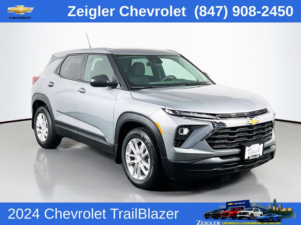 Gray 2024 Chevrolet Trailblazer SUV / Crossover Front-Wheel Drive Continuously Variable Transmission