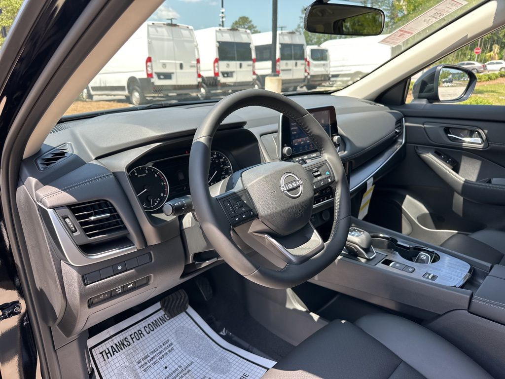 2025 Super Black Nissan Rogue SV FWD SUV
