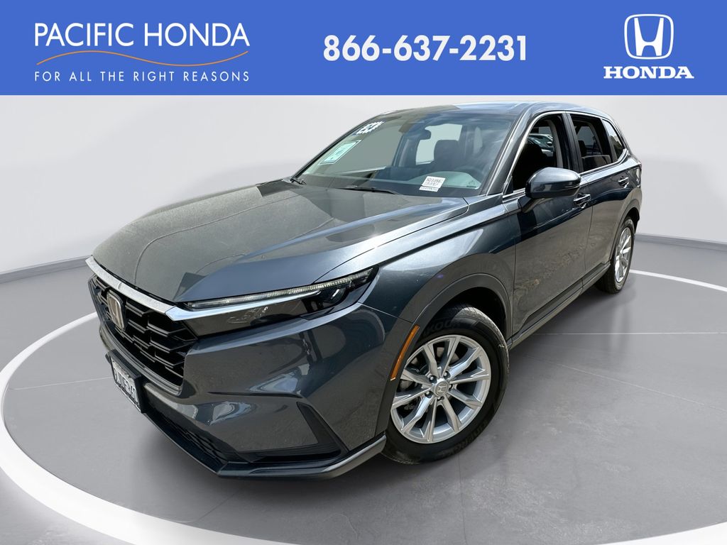 Gray 2024 Honda CR-V EX FWD SUV / Crossover Front-Wheel Drive Continuously Variable Transmission