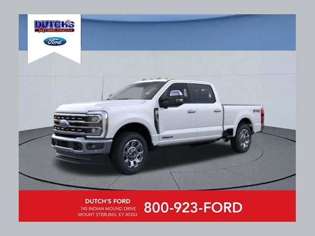 Star White Metallic Tri-Coat 2026 Ford F-250 Super Duty Lariat Crew Cab 4WD Pickup Truck Four-Wheel Drive Automatic
