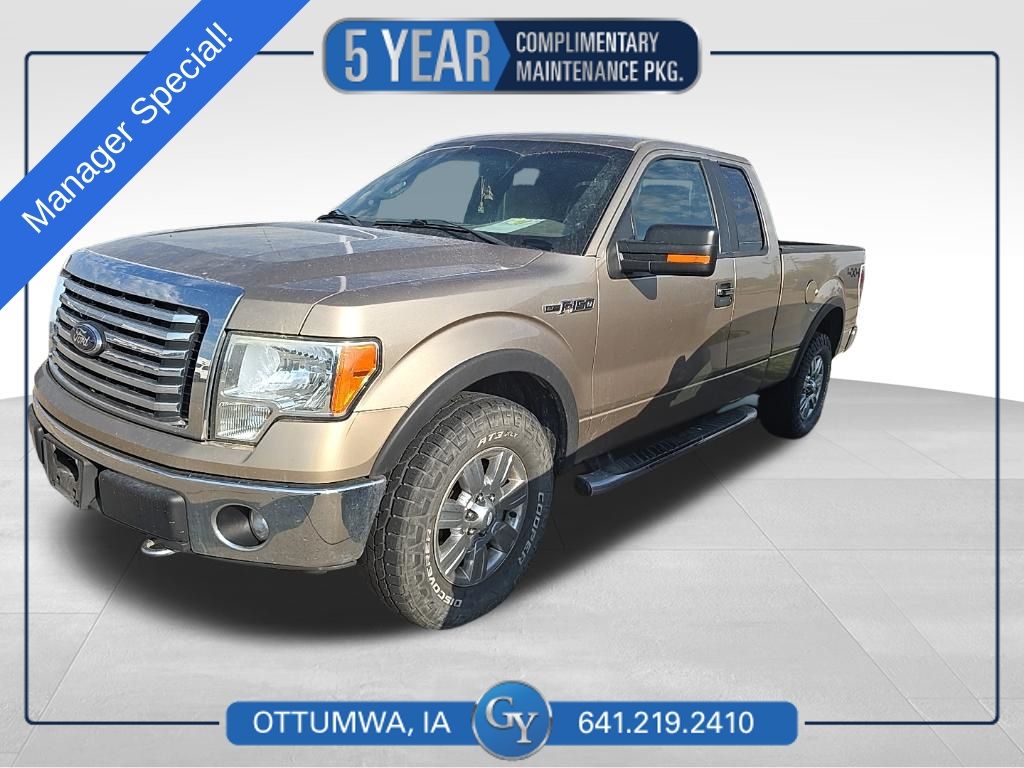 Pale Adobe Metallic 2012 Ford F-150 Pickup Truck Four-Wheel Drive 6-Speed Automatic