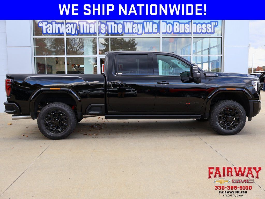 Onyx Black 2026 GMC Sierra 3500HD Pickup Truck Four-Wheel Drive Automatic