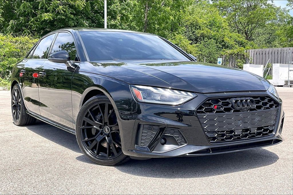 Black 2021 Audi S4 3.0T quattro Premium Plus AWD Sedan All-Wheel Drive 8-Speed Automatic