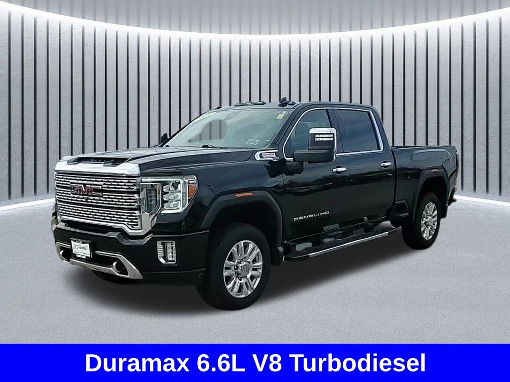 Onyx Black 2021 GMC Sierra 2500HD Pickup Truck Four-Wheel Drive Automatic