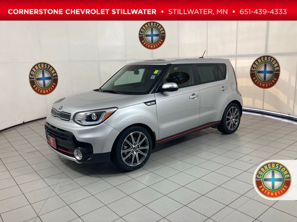 Bright Silver 2018 Kia Soul Wagon Front-Wheel Drive 7-Speed Automatic