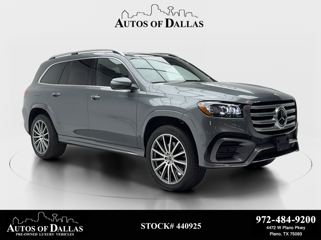 Gray 2025 Mercedes-Benz GLS 450 4MATIC SUV / Crossover All-Wheel Drive 9-Speed Automatic
