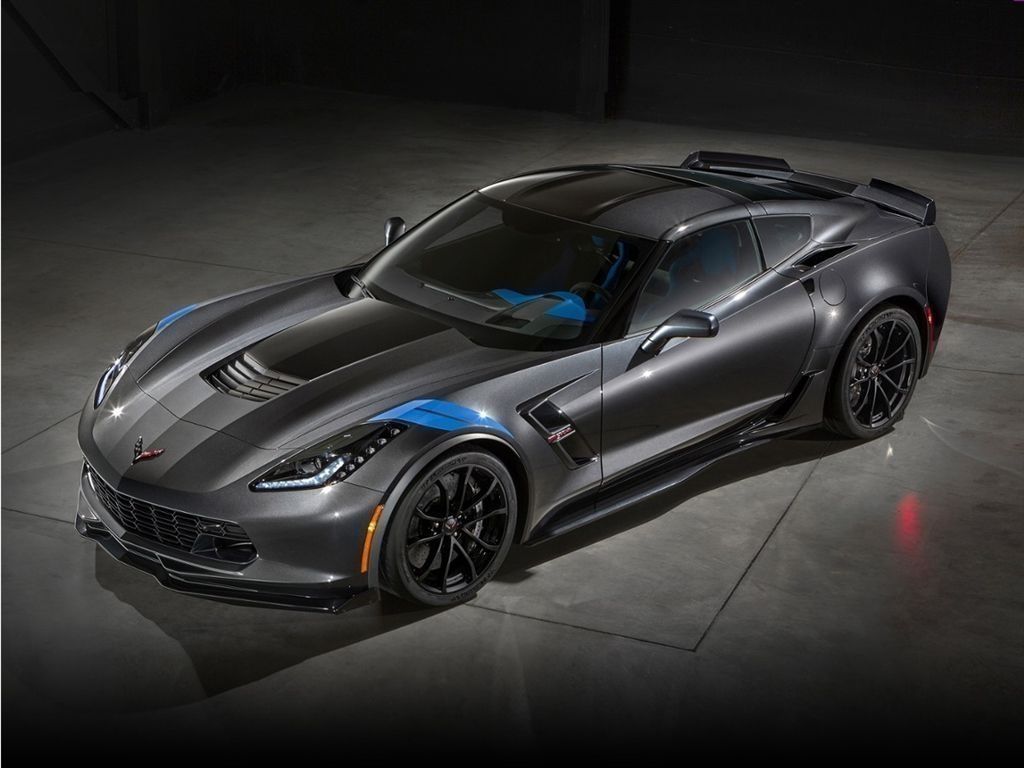 Black 2018 Chevrolet Corvette Coupe Rear-Wheel Drive 8-Speed Automatic