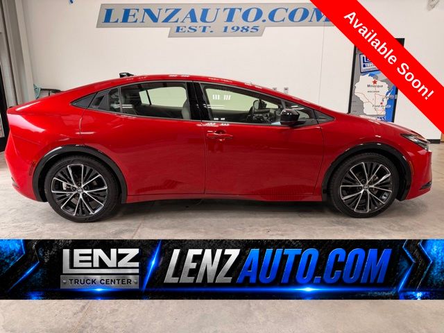 Supersonic Red 2024 Toyota Prius Hatchback Front-Wheel Drive Continuously Variable Transmission