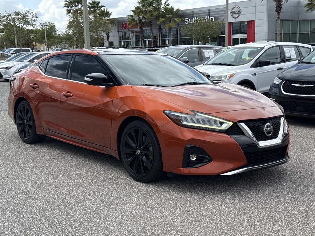 Sunset Drift Chromaflair 2020 Nissan Maxima SR FWD Sedan Front-Wheel Drive Continuously Variable Transmission