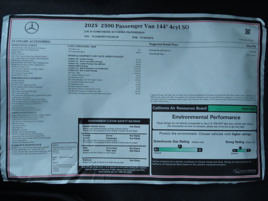 Thumbnail: 2025 Mercedes-Benz Sprinter - 9