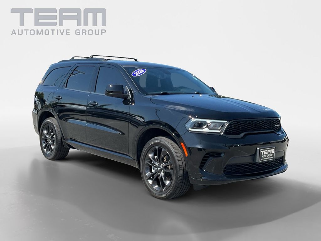 DB Black Crystal Clearcoat 2026 Dodge Durango SUV / Crossover All-Wheel Drive 8-Speed Automatic