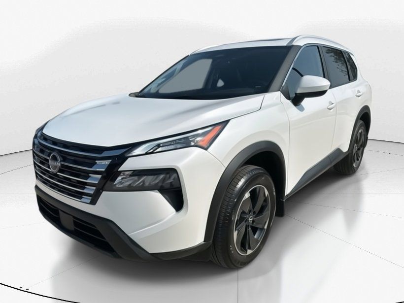 2025 Everest White Pearl Nissan Rogue SV FWD SUV
