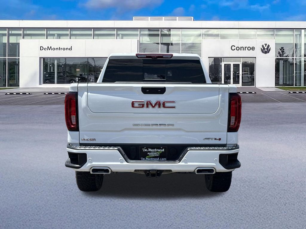 2024 GMC Sierra 1500 AT4 White at DeMontrond Gulf Freeway