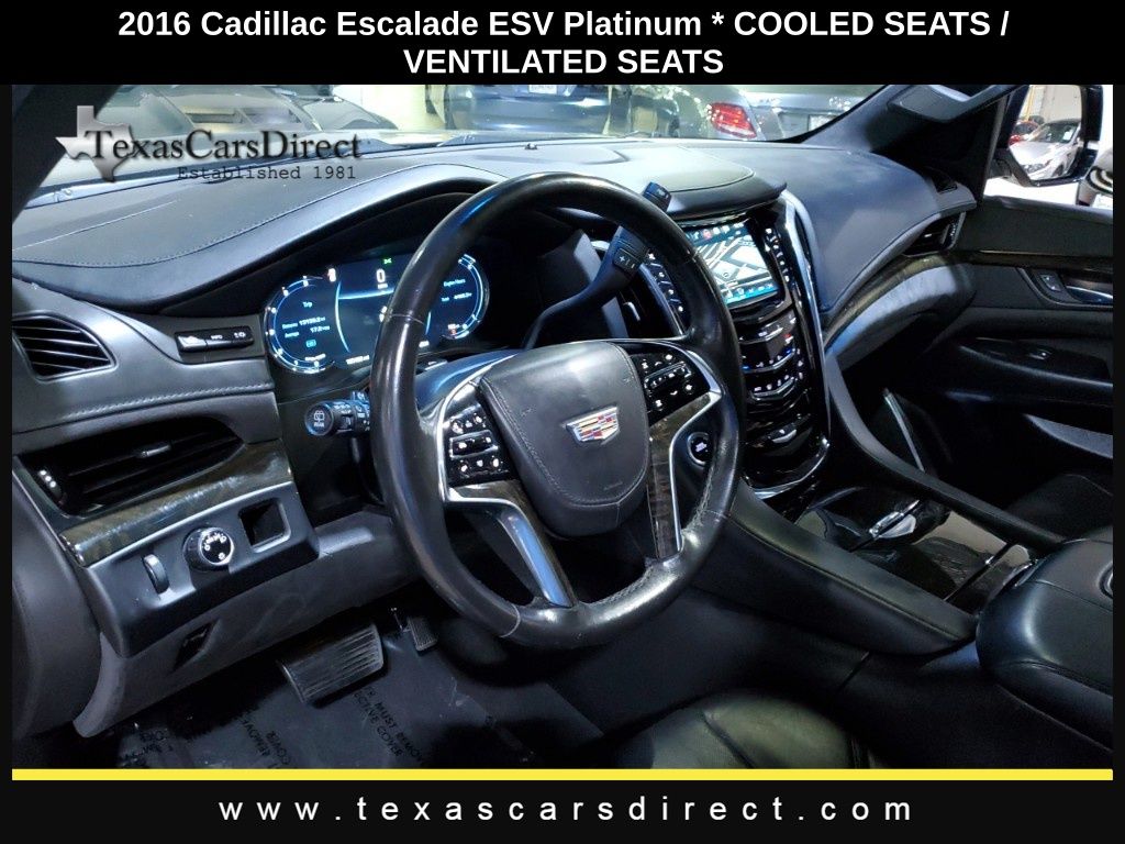 2016 Cadillac Escalade ESV Platinum Edition 7