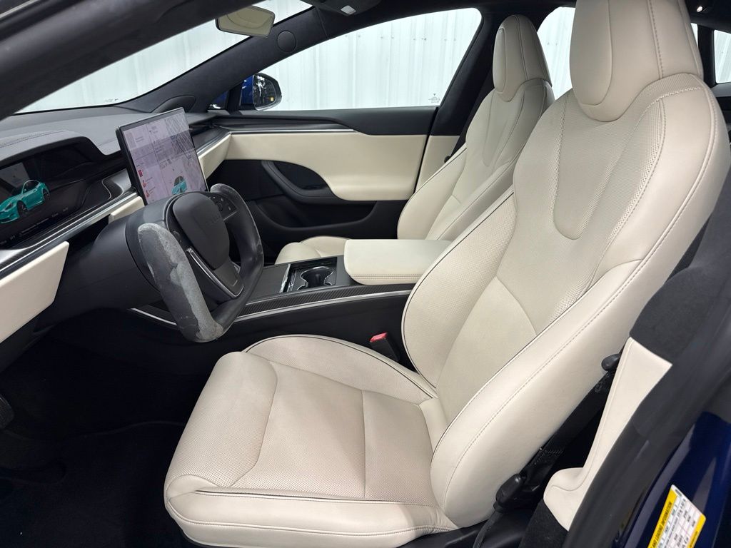 2022 Tesla Model S Plaid Blue at Ultimate Motorsports