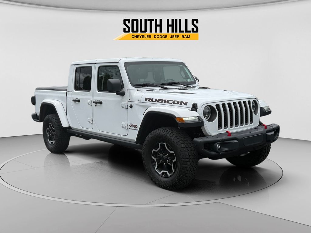 2020 Jeep Gladiator Rubicon White at Sutliff Volkswagen