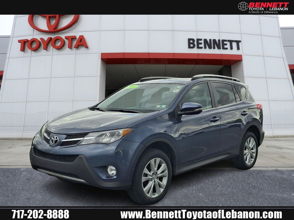 Shoreline Blue Pearl 2013 Toyota RAV4 Limited AWD SUV / Crossover All-Wheel Drive 6-Speed Automatic