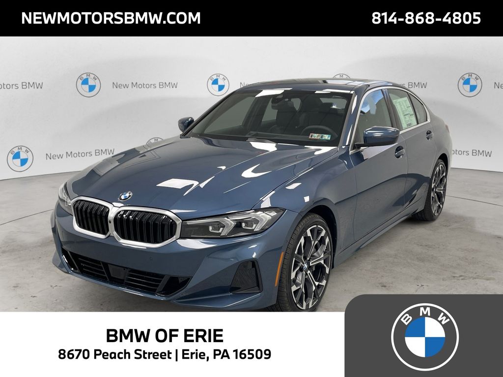 Arctic Race Blue Metallic 2026 BMW 3 Series Sedan All-Wheel Drive 8-Speed Automatic