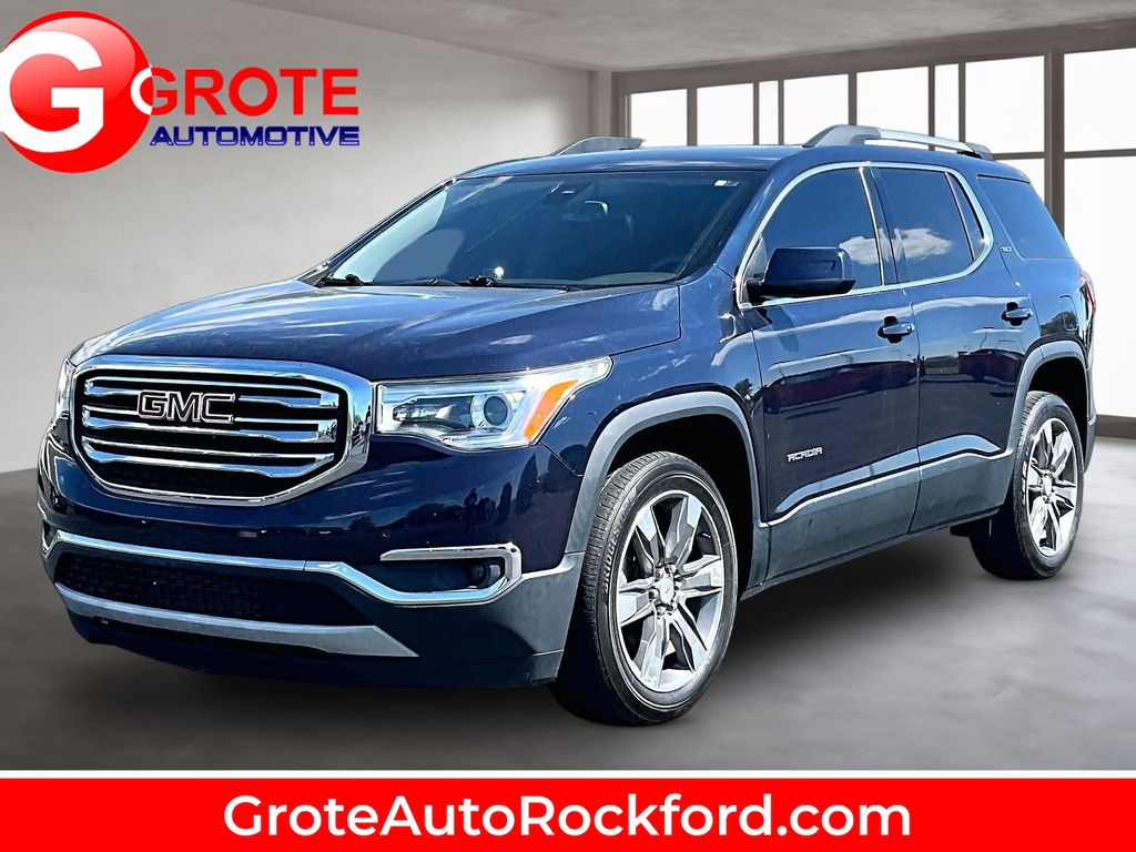 Dark Sapphire Blue Metallic 2017 GMC Acadia SUV / Crossover Front-Wheel Drive 6-Speed Automatic