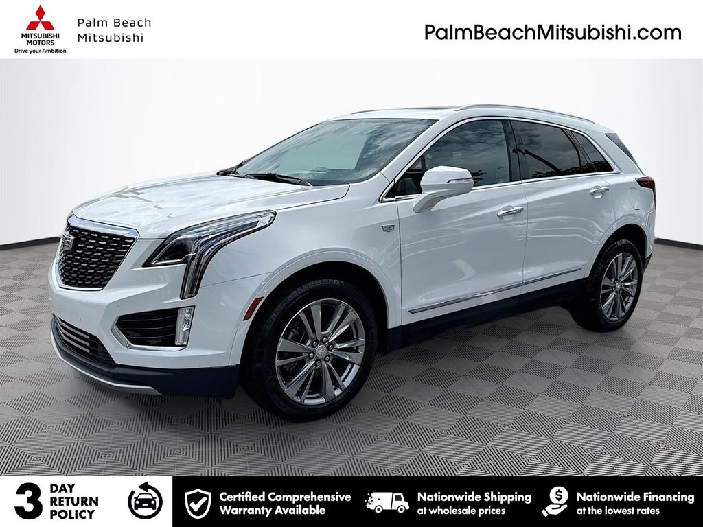 Crystal White 2024 Cadillac XT5 SUV / Crossover Front-Wheel Drive 9-Speed Automatic