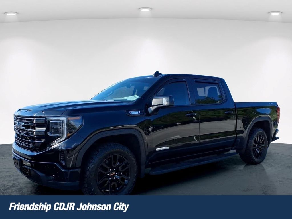 Onyx Black 2022 GMC Sierra 1500 Pickup Truck Four-Wheel Drive Automatic