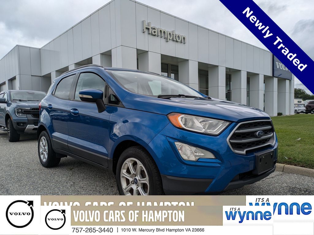Lightning Blue Metallic 2018 Ford EcoSport SUV / Crossover Front-Wheel Drive 6-Speed Automatic