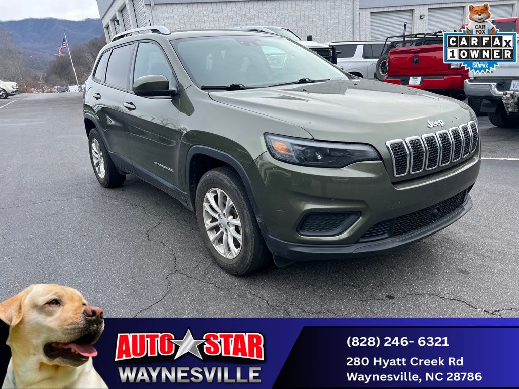 used 2021 Jeep Cherokee car, priced at $19,339