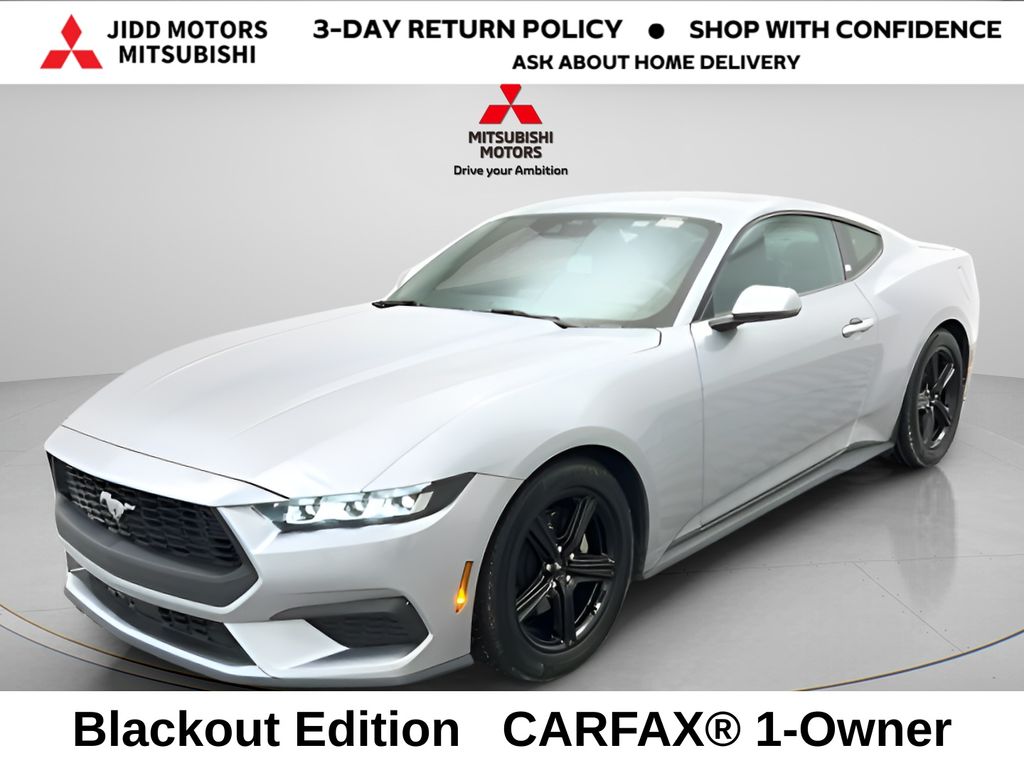 Silver Metallic 2024 Ford Mustang EcoBoost Premium Fastback RWD Coupe Rear-Wheel Drive Automatic