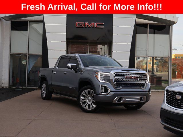 Gray (Satin Steel Metallic) 2022 GMC Sierra 1500 Limited Denali Crew Cab 4WD Pickup Truck Four-Wheel Drive Automatic