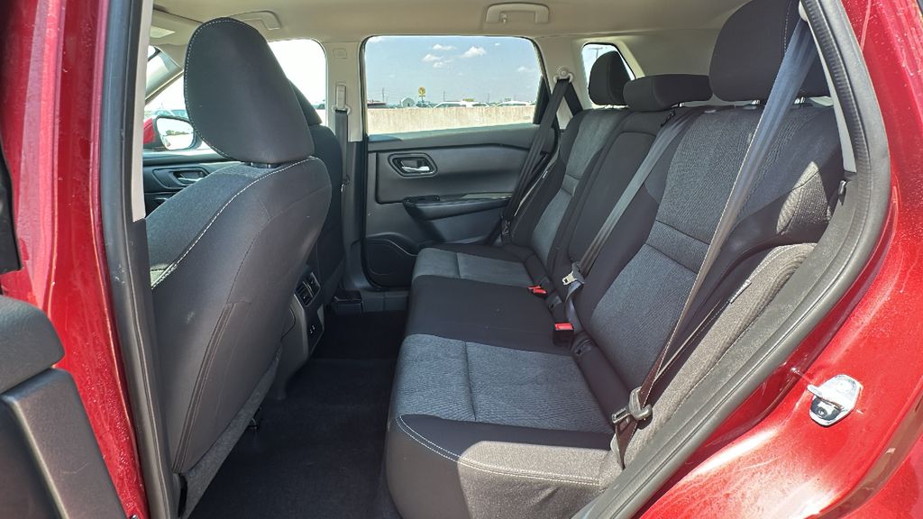 2025 Nissan Rogue SV Red at South Houston Nissan