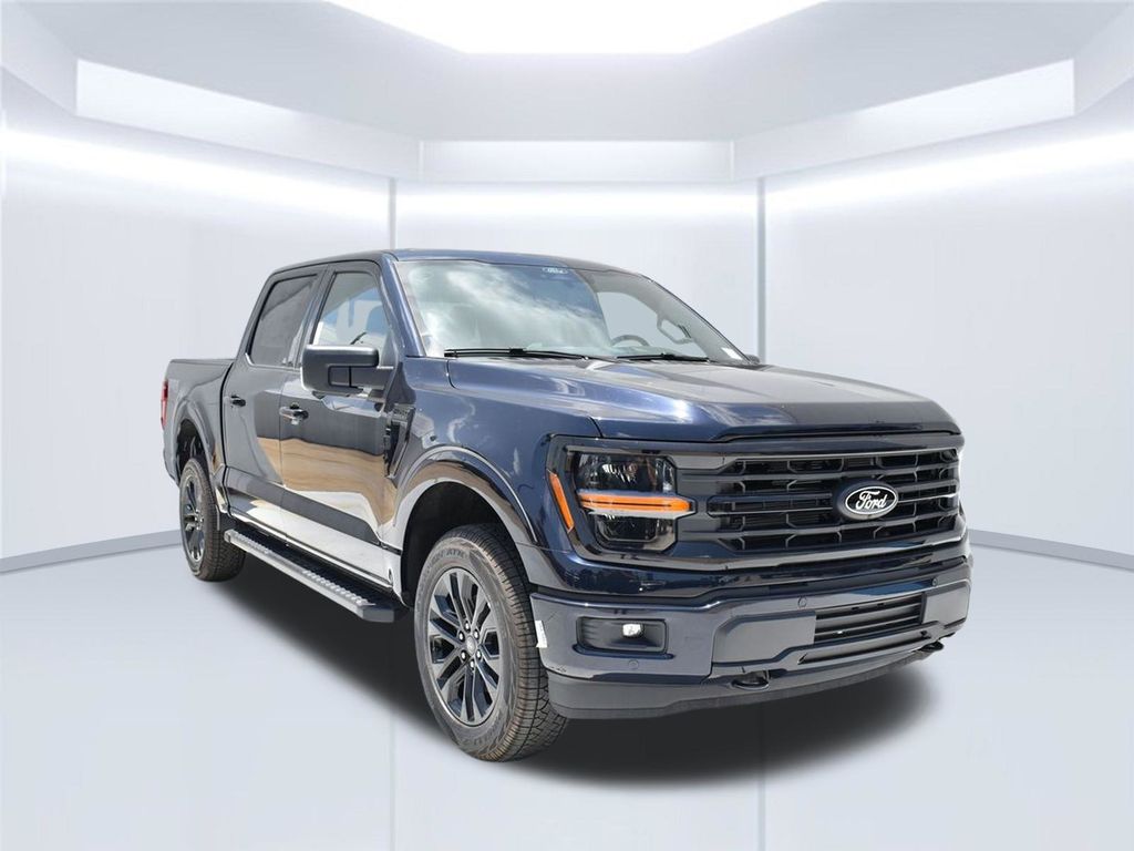 Antimatter Blue Metallic 2026 Ford F-150 Pickup Truck Four-Wheel Drive Automatic