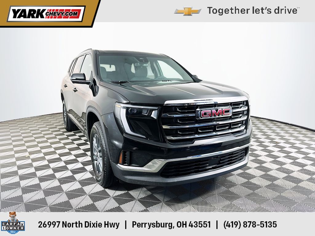 Black 2025 GMC Acadia Elevation FWD SUV / Crossover Front-Wheel Drive 8-Speed Automatic