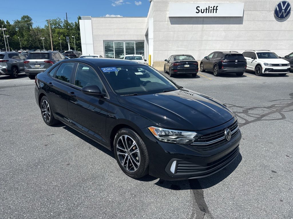 2024 Volkswagen Jetta 1.5T Sport Black at Bob Ruth Ford