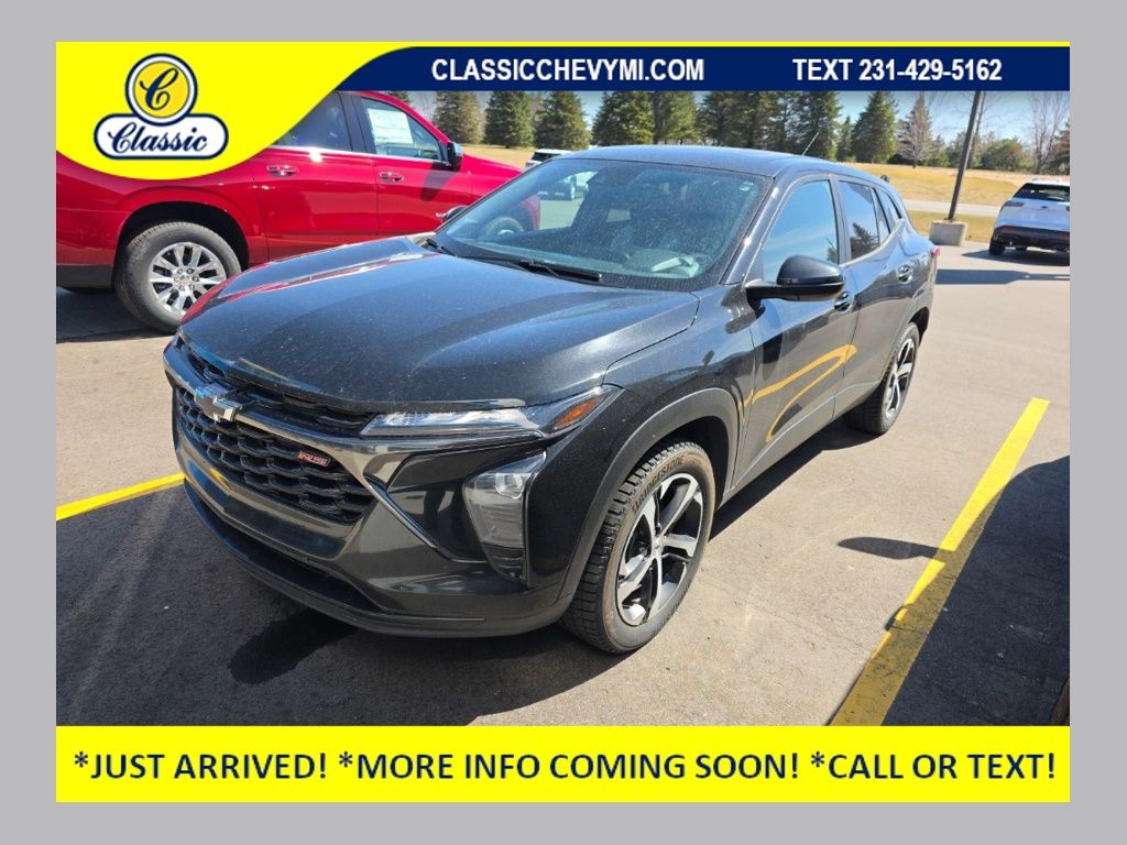 Mosaic Black Metallic 2024 Chevrolet Trax RS with 1RS FWD SUV / Crossover Front-Wheel Drive 6-Speed Automatic