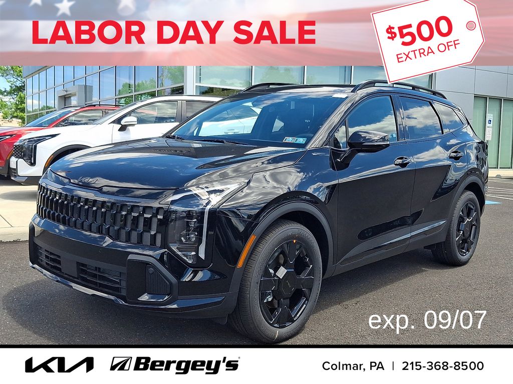 Ebony Black 2026 Kia Sportage SUV / Crossover All-Wheel Drive 8-Speed Automatic