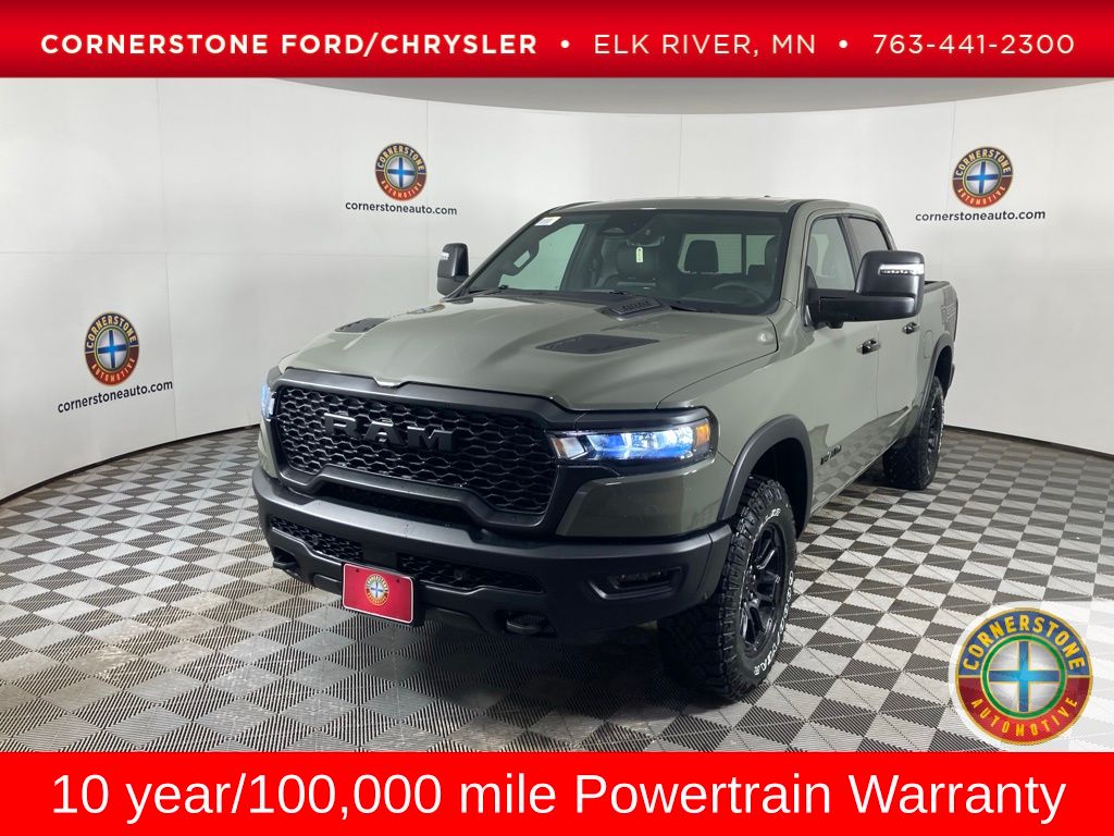 Canyon Lake 2026 RAM 1500 Rebel Crew Cab 4WD Pickup Truck Four-Wheel Drive 8-Speed Automatic