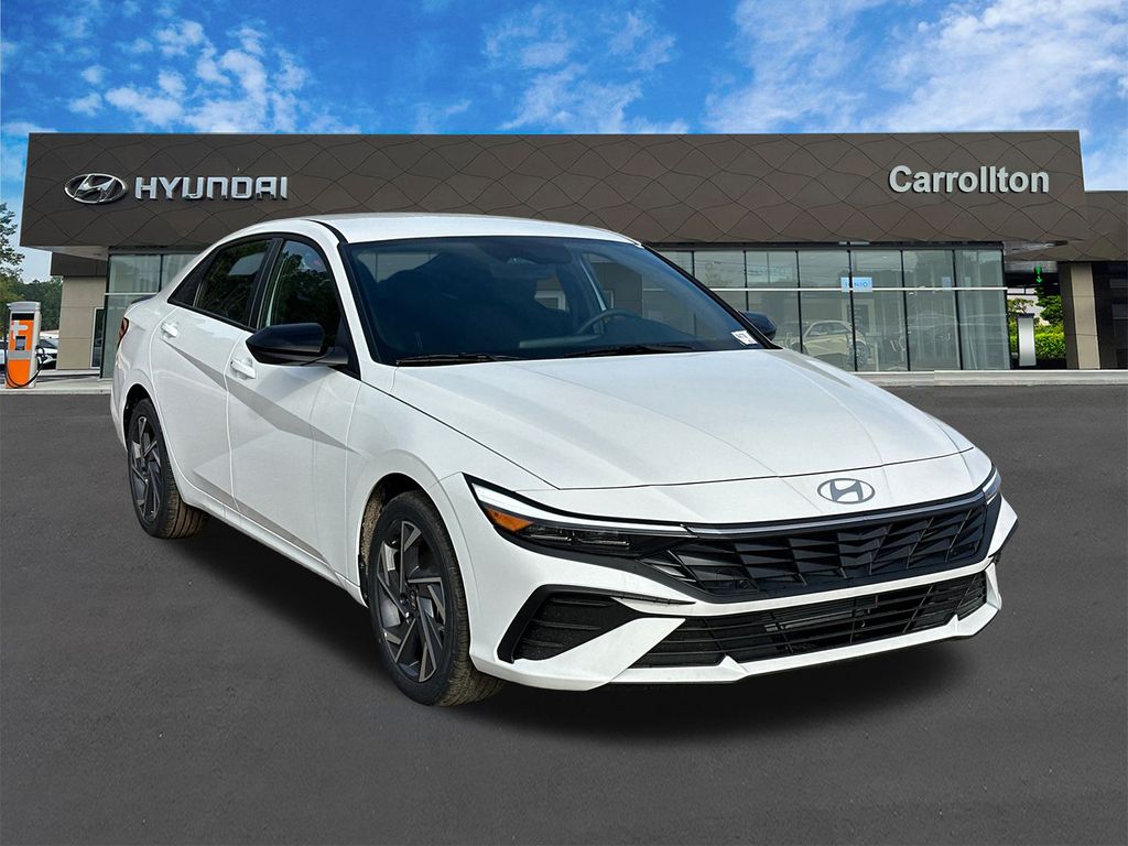 Certified Used 2025 White Hyundai SEL Sport image 3