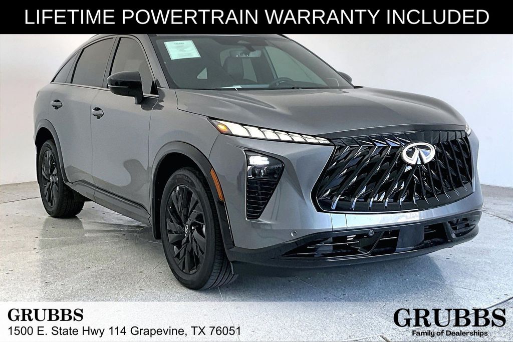 Gray (Graphite Shadow) 2027 INFINITI QX65 SUV / Crossover All-Wheel Drive 9-Speed Automatic
