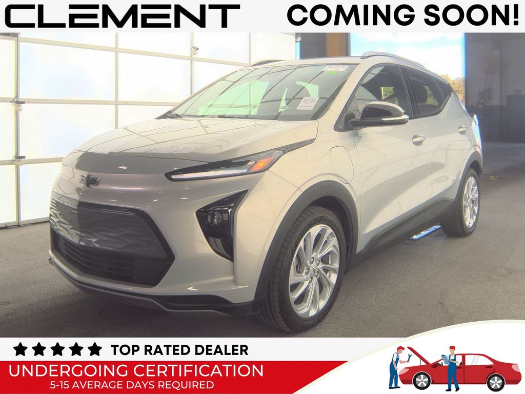 Silver Flare Metallic 2023 Chevrolet Bolt EUV LT FWD Hatchback Front-Wheel Drive 1-Speed Automatic